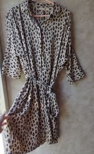 Chicos cheeta print dress